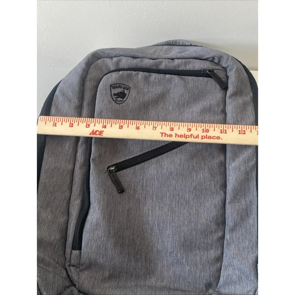 Guard Dog Security ProShield Smart Bulletproof Gray Backpack 27L